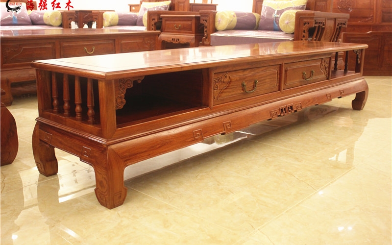 腾博会官网1号红木电视柜